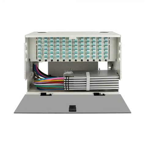 U Splice And Termination Fiber Optic Interconnect Rack Mount Enclosure