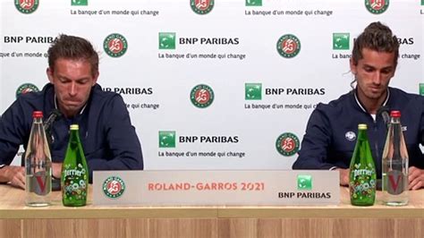 Roland Garros Pierre Hugues Herbert Et Nicolas Mahut En Finale