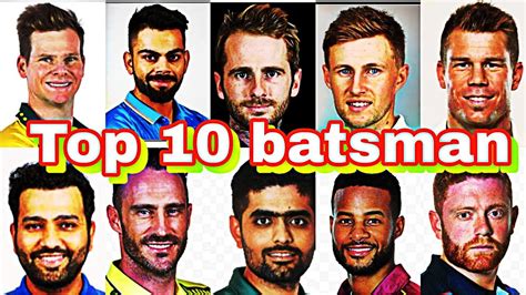 Top 10 Batsman In The World YouTube