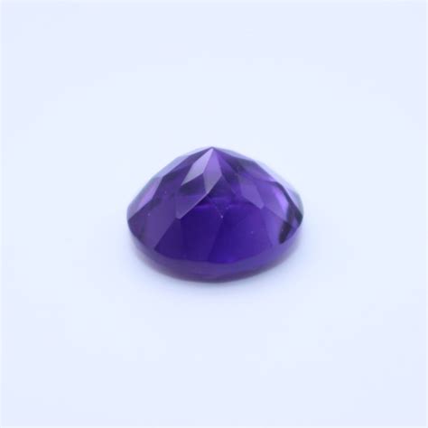 Buy Calibrated African Amethyst Round Faceted Gemstone My Earth Stone