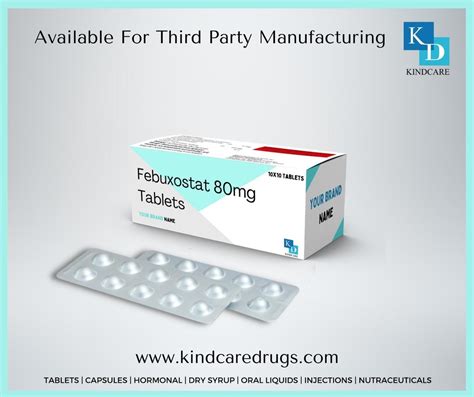 Febuxostat 80 Mg Tablets At Rs 125box Febuxostat Tablets In Roorkee