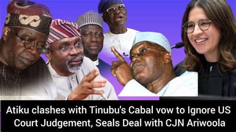 Tinubu Cabals Vows To Ignore US Ruling Seals Deal With CJN Ariwoola