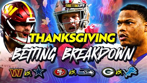 Thanksgiving Nfl Best Bets Sides Props Parlays And More To Bet