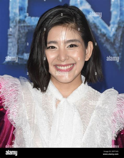 Nuengthida Sophon Arrives At Disneys Frozen 2 World Premiere Held At