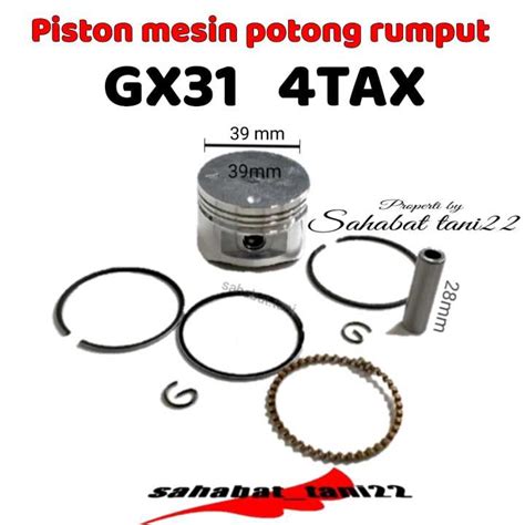 Piston Seher Assy Mesin Potong Rumput Tak Gx Lazada Indonesia