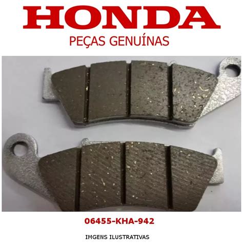 Pastilha De Freio Xre Falcon Dianteira Original Honda Mercado