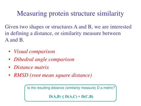 Ppt Protein Structure Comparison Powerpoint Presentation Free