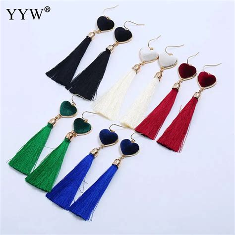 Tassel Earrings For Women Tassel Earrings Boho Bohemian Long