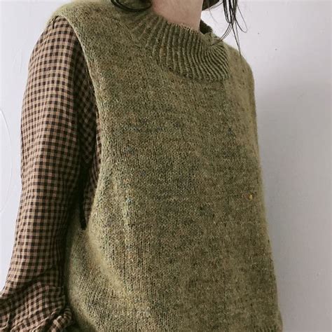 Villma Slipover Pattern By Rosa P Hand Knitted Sweaters Knit Vest