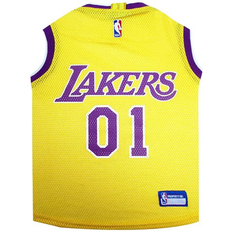 Pets First NBA La Lakers Mesh Basketball Jersey for DOGS & CATS ...