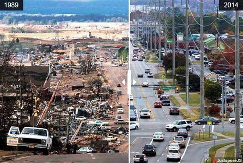 See Then And Now Pictures From 1989 Huntsville Airport Road Tornado