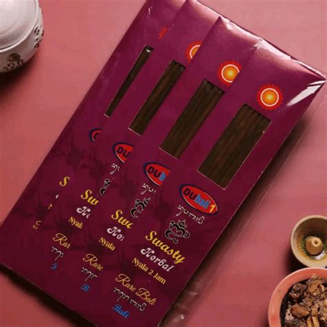 10 Sachets Swasty Incense Stick L Atelier A Bali