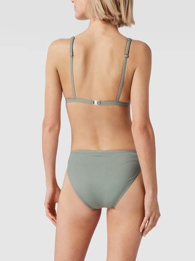 Marc O Polo Bikini mit Streifenmuster lindgrün online kaufen