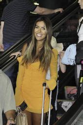 Ekin Su C Lc Lo Lu In Mini Dress Arrives In Manchester