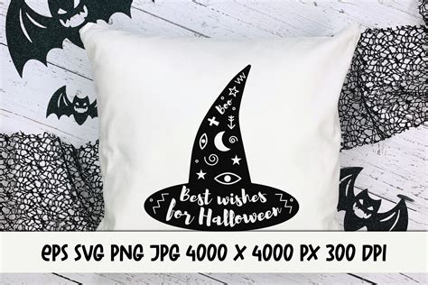 Witch Hat SVG Halloween SVG File Graphic By Art S And Patterns