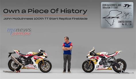 John Mcguinness Limited Edition Honda Cbr Rr R Fireblade Sp Mcnews