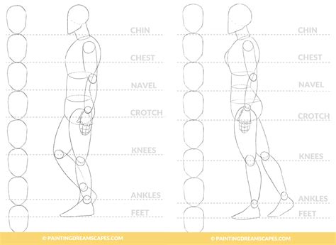 Male Body Proportions Anime Heres my 7 head proportion for anime figures