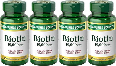 Amazon Nature S Bounty Biotin Mcg Ultra Strength