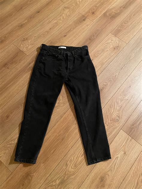 Zara Jeans Noi Marimea S M Slim Fit