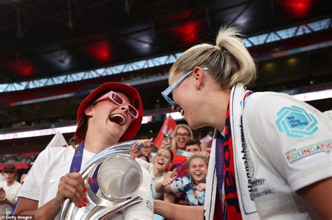 Jubilant Lionesses Enjoy Post Match Celebrations Drinking Beer And