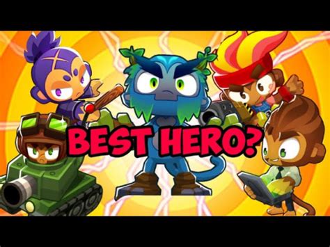 Create A Btd 6 Heroes Psi Tier List Tiermaker