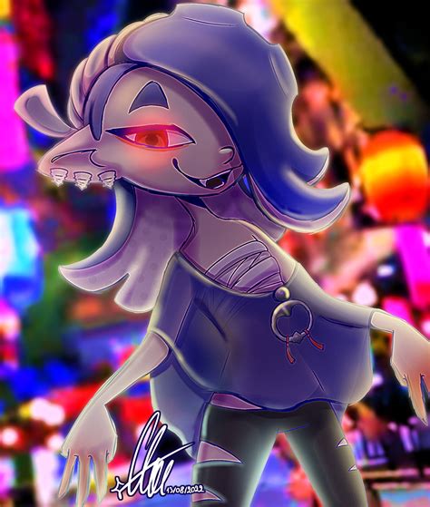 Shiver colored sketch [Splatoon 3 fan art] by CloeRey on DeviantArt