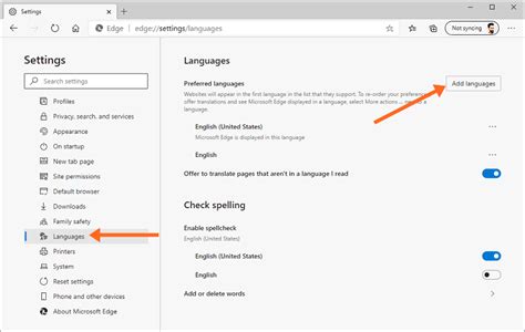 Microsoft Edge Language Settings Hot Sex Picture