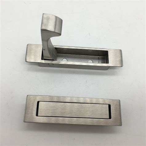 Stainless Steel Decorative Furniture Classical Hidden Recessed Cabinet Flush Pull Handle With