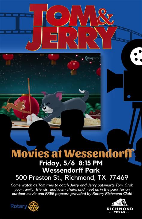 Movie Watching In #RichmondTX! Tonight's The Night! Tom and Jerry is