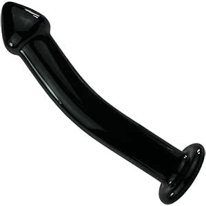 Amazon Pink B O B Curved Glass Dildo G Spot And P Spot