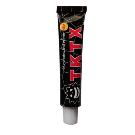 Black Tktx Numbing Tattoo Body Anesthetic Fast Numb Cream Semi