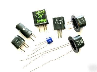 Vintage germanium transistors - seven pieces