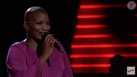 Photo La Chanteuse Janice Freeman Dans The Voice Us En 2017