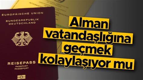 Alman Vatandaşlığına Geçmek Kolaylaşıyor Mu Kenan Kolat yanıtladı