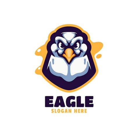 Premium Vector | Eagle Mascot Logo Design