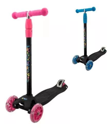 Patinete Infantil Rodas Luz Speedcolors Menina Menino Mercadolivre