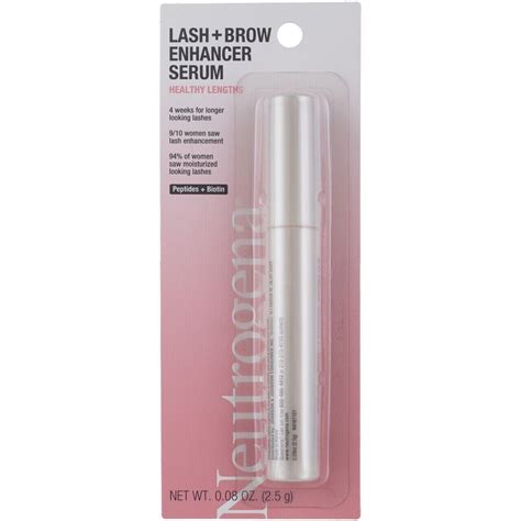 Neutrogena Lash Brow Enhancer Serum Oz Pack Of Peptides