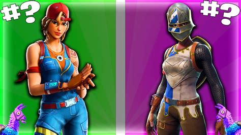 TOP 11 DES SKINS LES PLUS TRYHARD DU CHAPITRE 3 YouTube