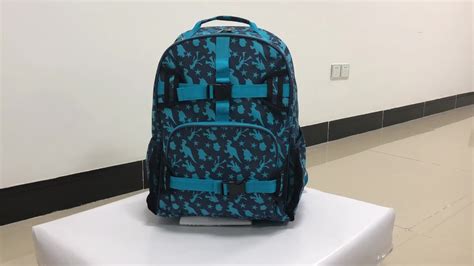 Stylish Full Printed High School Backpack Children Fancy School Bag