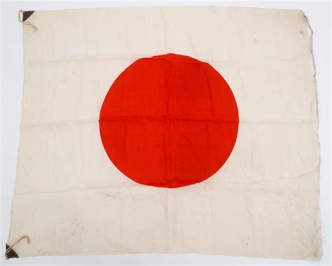 At Auction: IMPERIAL JAPANESE NATIONAL FLAG