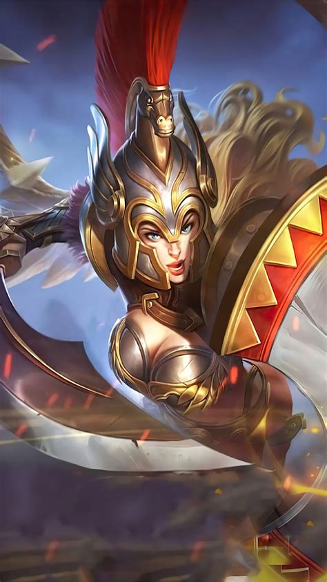 Freya War Angel Skin Mobile Legends 4K HD Wallpaper Rare Gallery