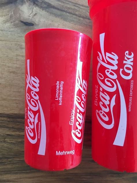 Coca Cola Sammlung 5 Trinkbecher Becher Kaufen Auf Ricardo