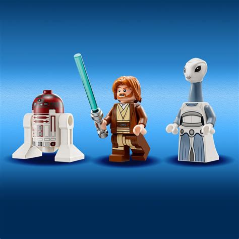 LEGO Star Wars Kenobi 75333 Obi-Wan Kenobi's Jedi Starfighter - 2QJND ...