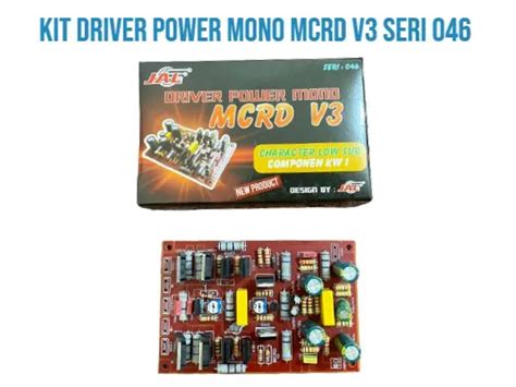 Kit Driver Power Mono Mcrd V Character Low Sub Lazada Indonesia