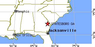 Statesboro, Georgia (GA) ~ population data, races, housing & economy