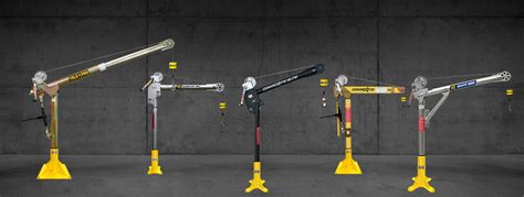 Portable Davit Cranes | Manual and Electric Davit Winches