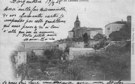 Laurac En Vivarais Vue De Laurac Carte Postale Ancienne Et Vue D