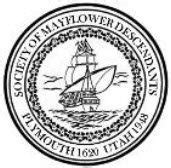 Cropped Cropped Mf Utah Logo Utah Society Of Mayflower Descendants