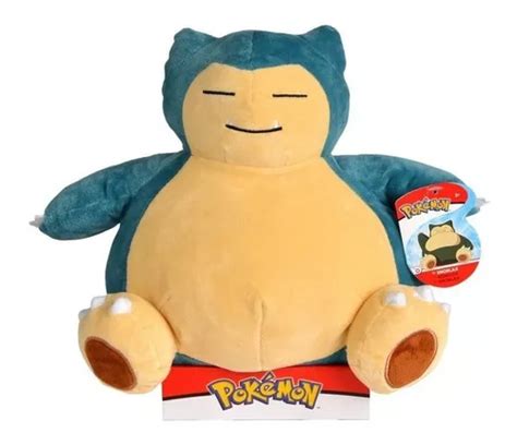 Snorlax Pokemon Plush Peluche Original 25 Cm Juguete Muñeco