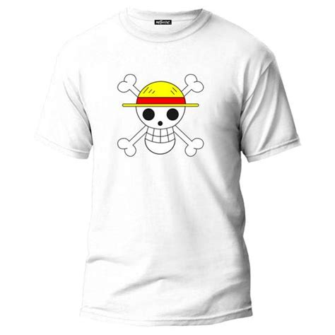 Camiseta Unissex Anime One Piece D Luffy Caveira Mang Monkey Infantil